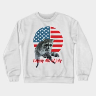 happy 4th of july Crewneck Sweatshirt